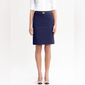 NWT Banana Republic bi-stretch skirt
